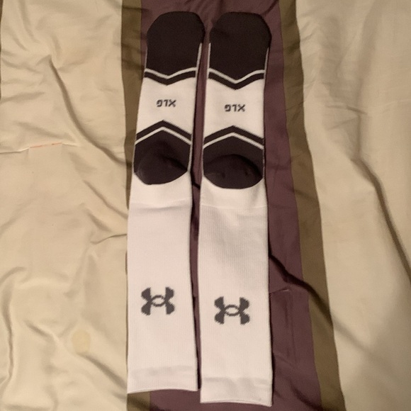 XL Under Armour Crew Socks / L Navy Elite 1.5 Socks - Picture 5 of 7
